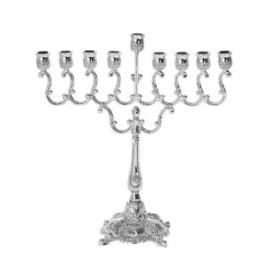 Silver Plated Menorah